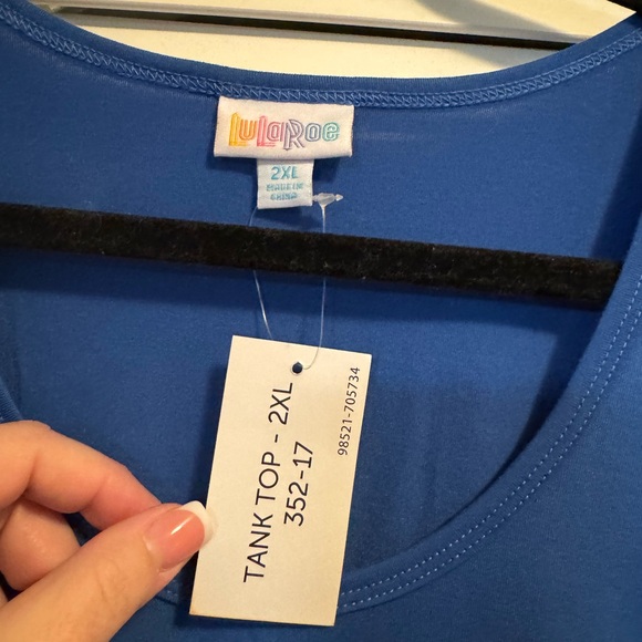 Blue Rescue Animals Tank Top - Picture 2 of 2